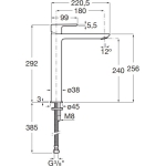 Roca Cala Black J2: 2+3+4+5+6+7 龍頭套裝 (5A346ENB0+5A026ENB0+5B0405NB0+5B2116NB0+5B1B03NBN+5054015NB)